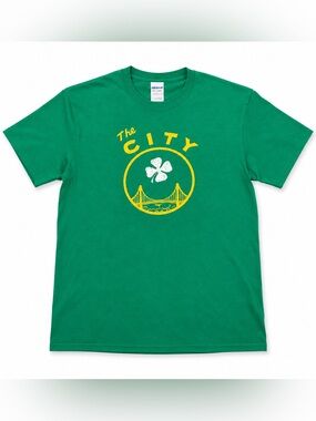 San Francisco Golden State Warriors 'The City' Shamrock Tee - L